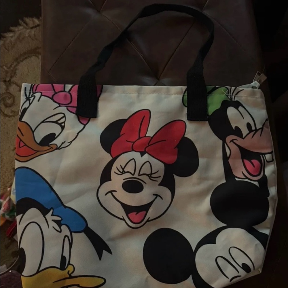 Disney Black and White Character Tote